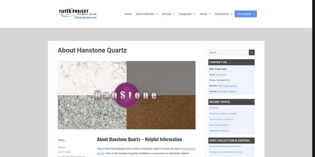 CounterTopInfo's tweet image. A consideration of #hanstone #quartz filterprojectusa.com/about-hanstone… @wehausa @filterprojectus #freahairquartz #particulatessinteredstone #respirablecrystallinesilicaquartzite