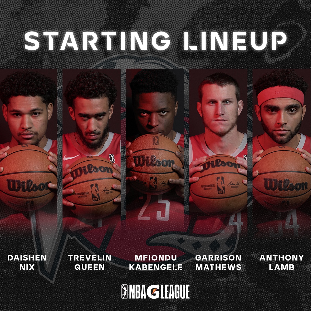 RGVVipers's tweet photo. Starting 5 🐍🔥 

#TheValleysTeam #ViperNation https://t.co/0eBVw7Xdsv