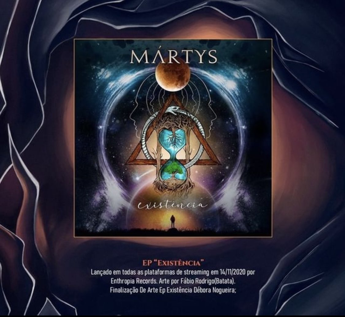 martysbr's tweet photo. Esse mês estamos completando 1 ano do lançamento do EP “Existência”. Chama nóis no Streaming #Spotify #deezer #YouTubeMusic #apple #AppleMusic #HeavyMetal #metalnacional https://t.co/3vu8thPnVI