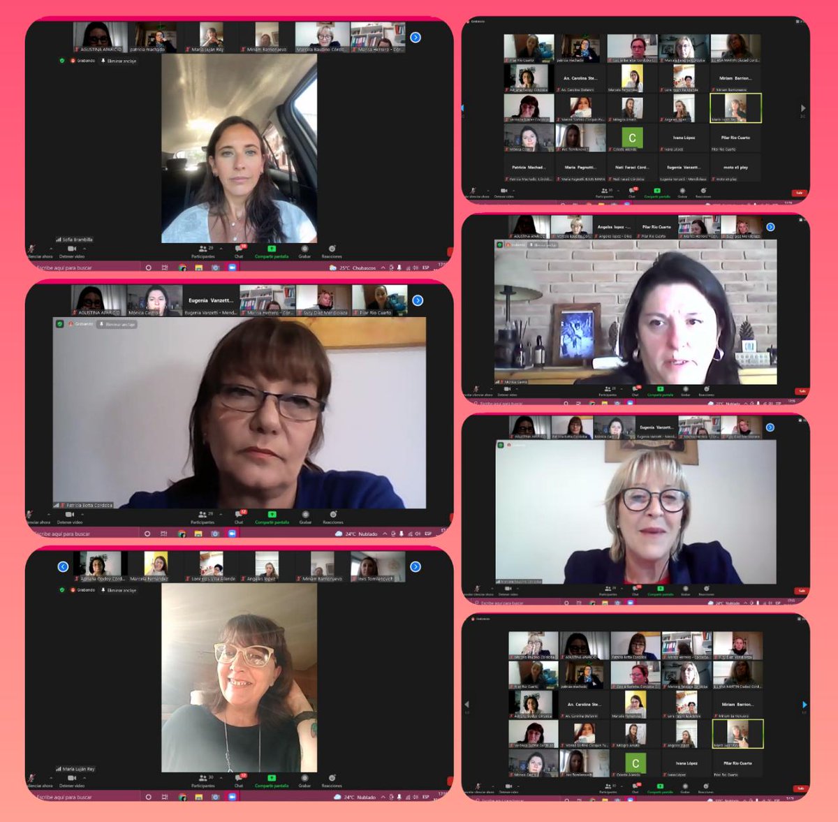MujeresProCba's tweet photo. 1ra. Jornada capacitación Mujeres Líderes en Política. Nos acompañaron @Sofiabrambilla y @MariaLujan_Rey . https://t.co/pRyIdEtLWr