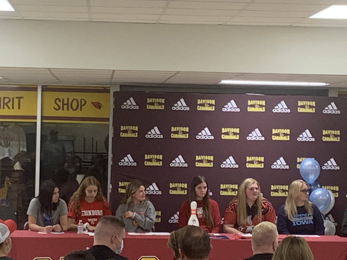 Congratulations to Emma and Chloe on their signing day! Way to go ladies!