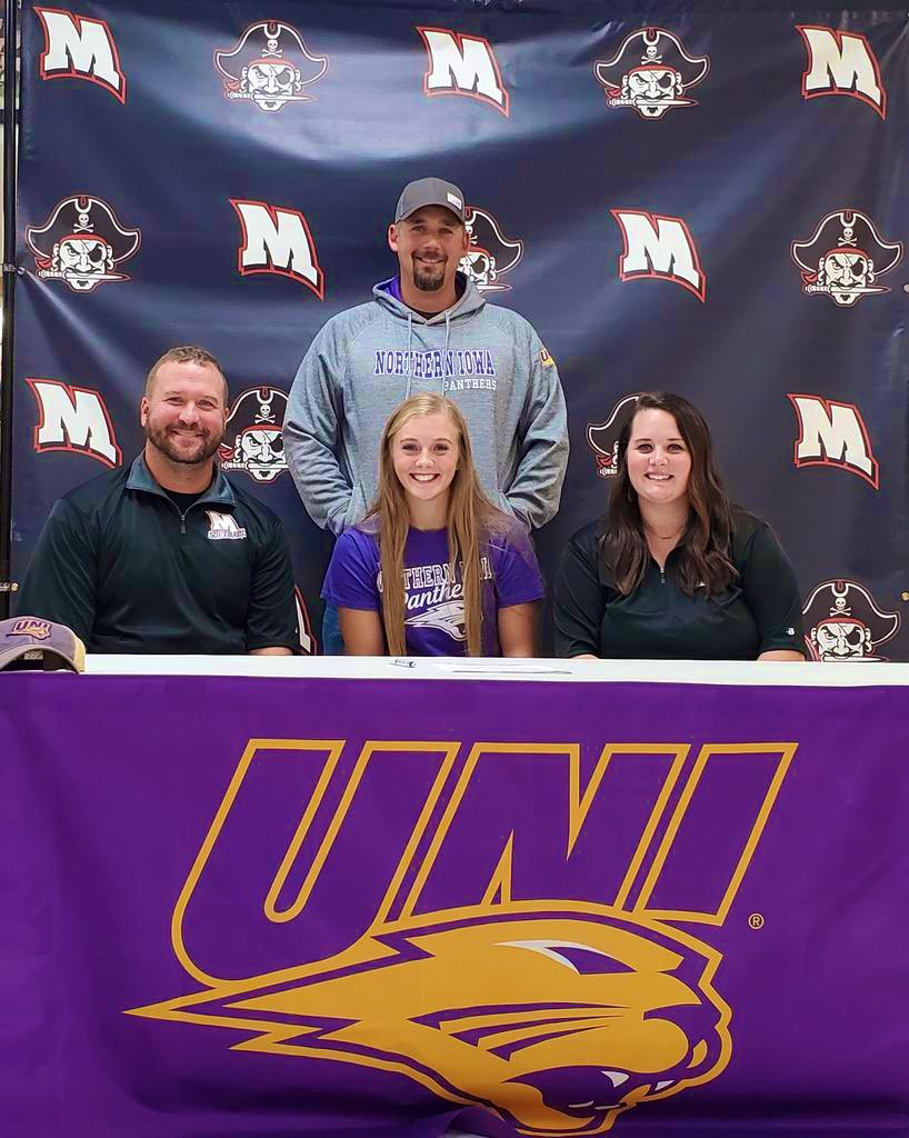 Officially a panther! Can’t wait to call Cedar Falls home! 💜💛 <a href="/UNISoftball/">UNI Softball</a>
