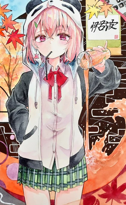 最後に水彩で描いたのいつだっけ…… 