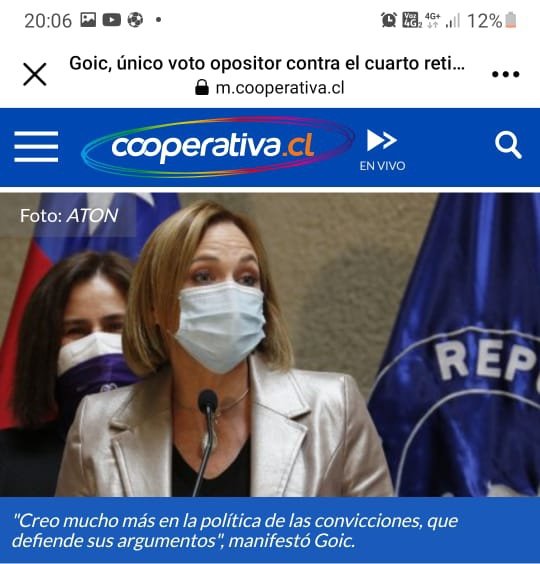 marcelamacayare's tweet photo. #SenadoVendido Muy mal #GoicTraidora aparte de votar contra el pueblo que la eligió y le ha dado de comer todos estos años, ahora quiere castigar a las RRSS y las trata que son una TIRANÍA @FrenteRebeldes @burgos_fresia @Ignacio47405730 @WilliamsRied @CampamentoElBo2
😡😡😡😡 https://t.co/HExKA7R5p5