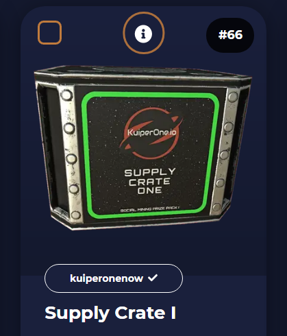Dub_wizard's tweet photo. 🎉Get ready for the huge Satellite Pack drop on Friday at 18h UTC!
#giveaway 3 Supply Crate!🥳

- Flw @kuiperone and me

- RT #WAX adr👇

- Ends in 72h gl🙏

👉https://t.co/hDkZXenKT4
https://t.co/bIyrcCGYoS

#NFT #NFTs #NFTCommunity #nftcollector #NFTGiveaway @WAX_io @AtomicHub https://t.co/TkCvesacA7