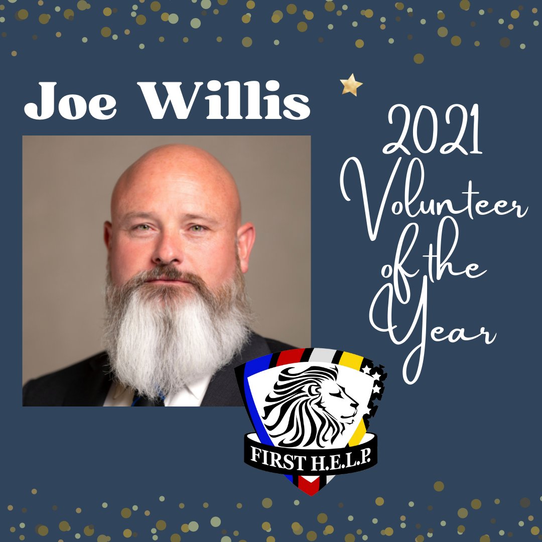 Joe's a man of wisdom, dignity and a natural leader. Joe, we can't thank you enough for everything you've done and we thank you for your service to the families and first responders we support.

Congratulations!

#BlueHELP #VolunteeroftheYear #Thankyou
