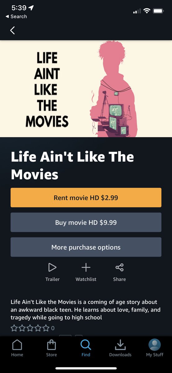 Breezy2345's tweet photo. My feature film is available on Amazon prime, YouTube and Google play!! @FRYsmalls @FilmThreat #SupportIndieFilm #supportblackfilms https://t.co/4SY2mHKZxe
