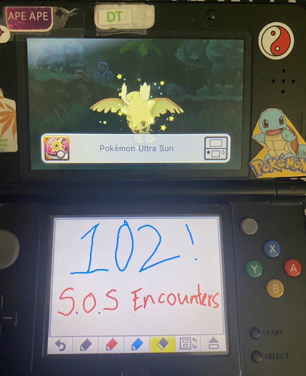JediKush831's tweet photo. 102 SoS encounters! Wasn’t expecting the Noctowl to shine over hoothoot but I’ll take it! I present “Clockwise” the shiny Noctowl! 29/100 for the HJSLD ✨ #AceShinyHunters #SoSMethod #AlwaysShinyHunting #UltraSun ☀️ https://t.co/lbOGiaeZLf