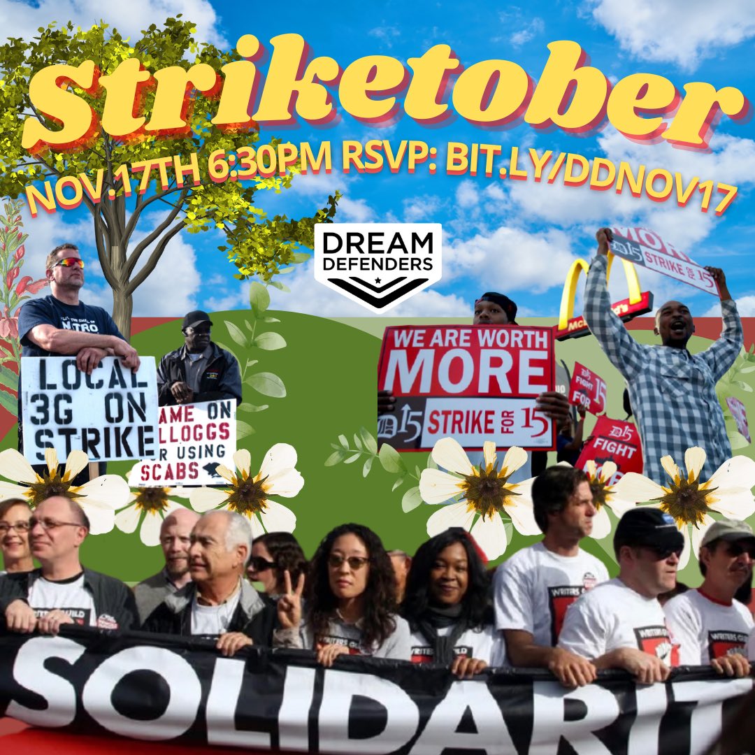 BrowardSquaDD's tweet photo. 📣📣 Did you hear about #Striketober during the month of October? Well it ain’t over! A massive labor shift is underway, and we want to discuss it with you! (1/2) https://t.co/2GG1N4SUm3