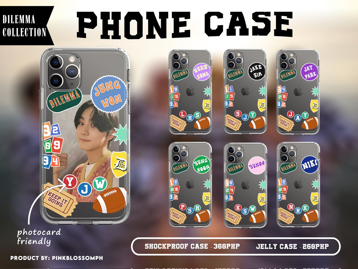 PINKBLOSSOMPH's tweet photo. ꒰ #ENHYPEN ꒱ DILEMMA COLLECTION

🛒
♡ ₱160-360
♡ DOO/DOP: Dec 15
♡ Details &amp; Order Form:
https://t.co/putXahgUtS
♡ Phone Models List: 
https://t.co/ggl1JzdfKS

💖 Giveaway (PH Only)
Follow + rt + tag friends, winner will win a jelly case/keyring of their choice! https://t.co/Tpayc9RKHi