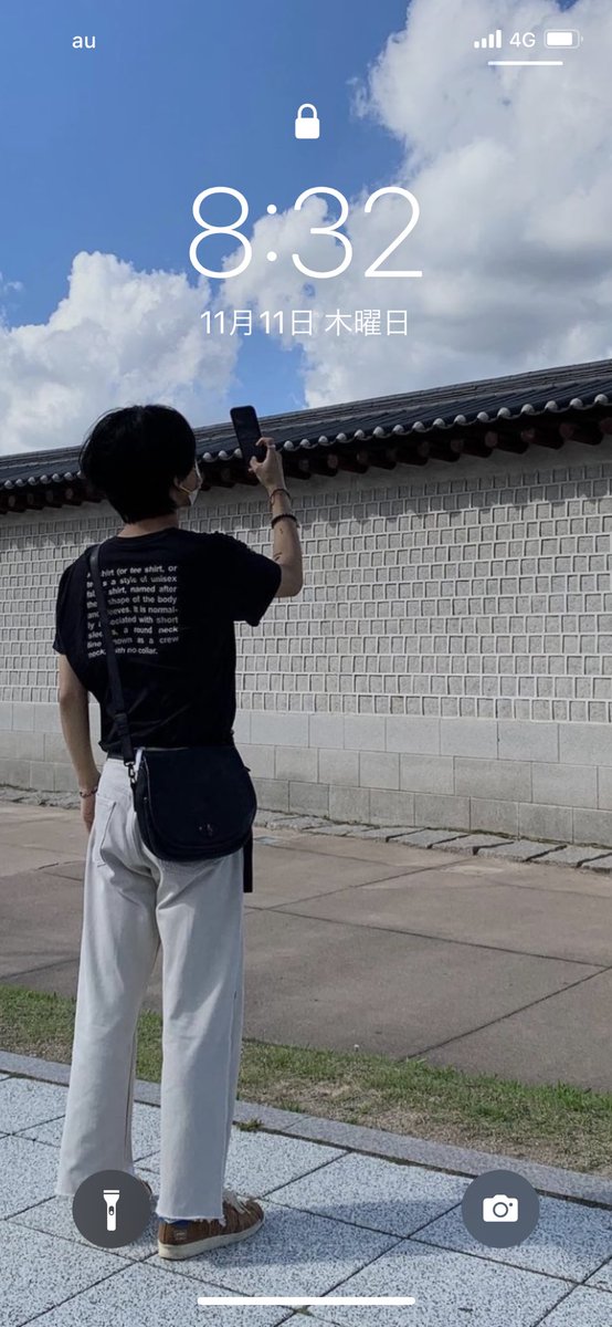 いかにロック画面で推しを彼氏感満載にするかチャレンジでこれが1番彼氏ですか？って聞かれる（╹◡╹）　そうです^_^笑笑
#superjunior
#Yesung