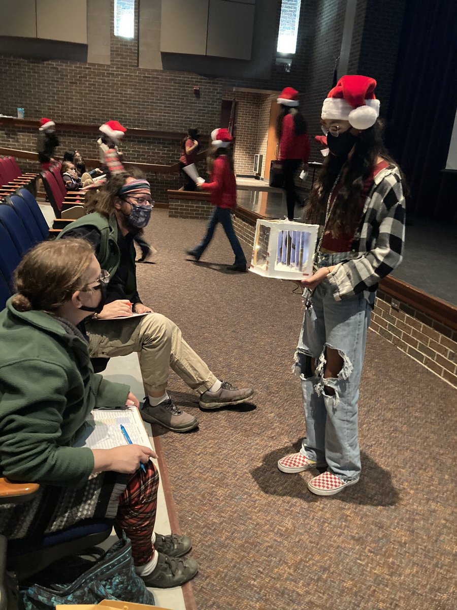Our students presented their Christmas Carol exhibit ideas to Conner Prairie this week. So proud of their hard work and incredible ideas! Buying tix to A Merry Prairie now! 😄🎅🏼🙌🏼 <a href="/ConnerPrairie/">Conner Prairie</a> <a href="/ClayTrojans/">Clay Middle School</a>