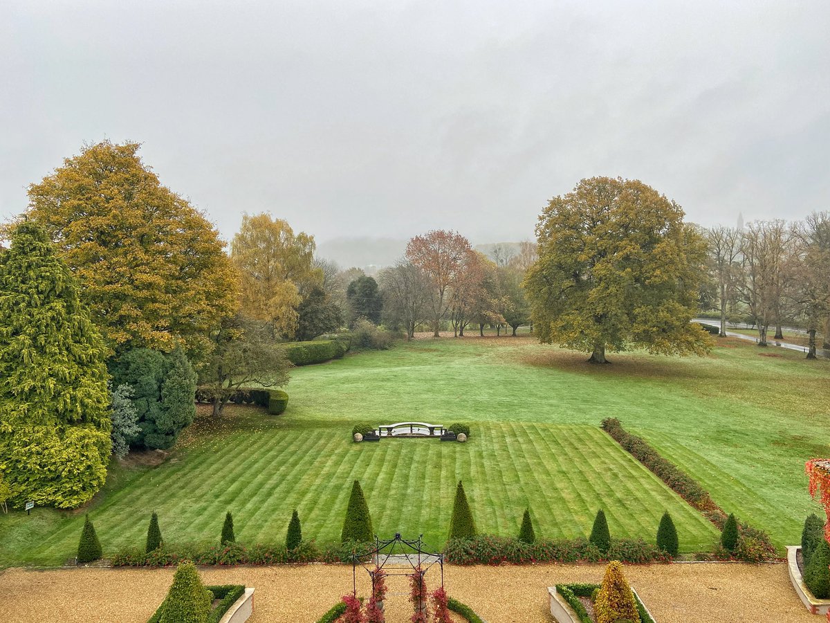 Even when the weather is gloomy… what a lovely outlook…