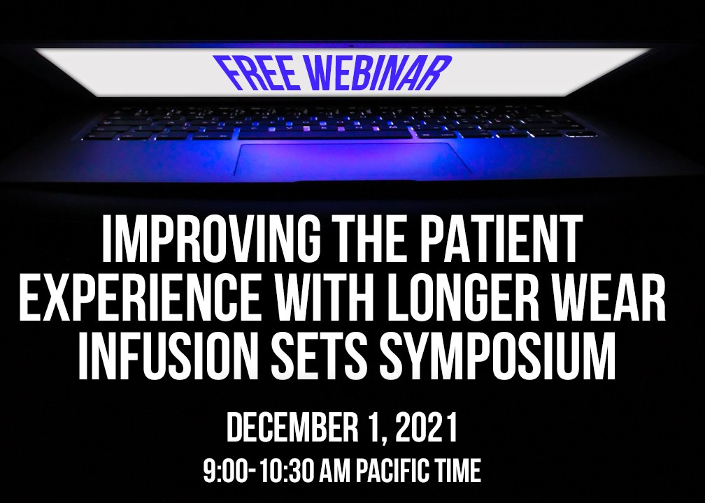 DTS invites you to attend the Infusion Sets Symposium on Wednesday, December 1. This special webinar is for anyone interested in diabetes technology and insulin pumps. To view the agenda and register for this free virtual event, please visit our website at diabetestechnology.org/ais/