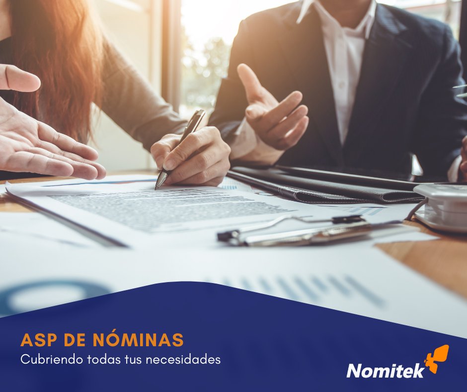 Nomitek's tweet photo. Con ASP de Nóminas cubrimos tus necesidades en los departamentos de sistemas, fiscal y legal especializado en nóminas, con la ventaja de que TU OPERAS EN CASA.

WhatsApp 👉🏻 https://t.co/2gr9ON2WSP

#SistemaONCE #SoftwareDeNóminas #nomina #nominaelectronica #AdministraciónDeNómina https://t.co/FdZa7gWdFc
