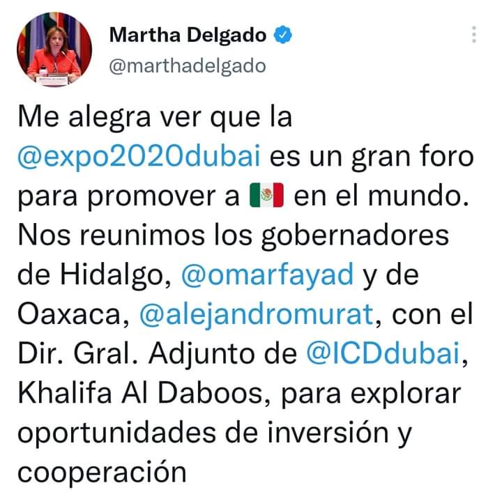 DoroteoMorro's tweet photo. El gobernador @alejandromurat dándose la gran vida en dubai y acá en oaxaca siguen las ejecuciones asaltos feminicidios y municipios sin obras pero bueno es el año de hidalgo https://t.co/YvQx9QqEuP