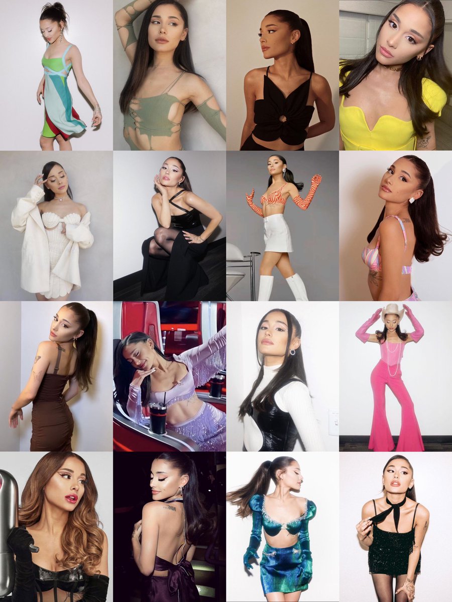 bloodlinewhore's tweet photo. ariana grande this year.. just wow https://t.co/yaZBv1UniO