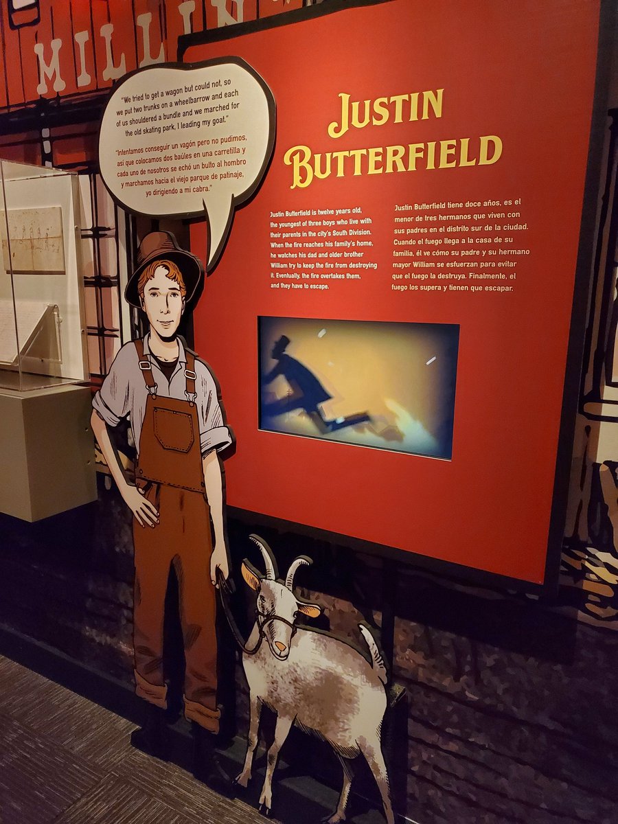 kateminch's tweet photo. City on Fire also uses first-hand accounts/primary sources, but from a population that children can relate to. The stories told by the children who experienced the event themselves can help kids relate to the exhibit by encouraging them to think about what they might do. #dpph https://t.co/U7zZfGYVEC