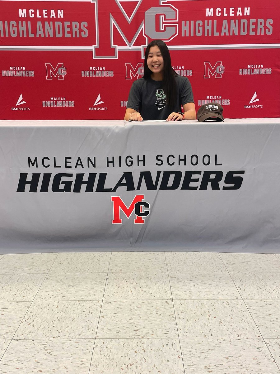 Congrats to Ella Park on her commitment to play volleyball at Brown next year!