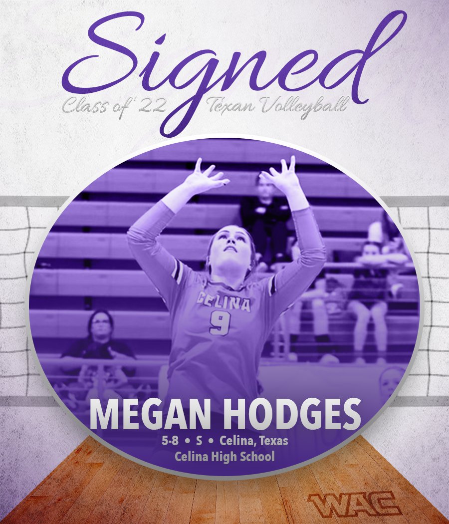 TarletonVB's tweet photo. 𝐓𝐞𝐱𝐚𝐧 𝐕𝐨𝐥𝐥𝐞𝐲𝐛𝐚𝐥𝐥 𝐑𝐞𝐜𝐫𝐮𝐢𝐭𝐢𝐧𝐠 𝐂𝐥𝐚𝐬𝐬 𝐨𝐟 '𝟐𝟐

✍️ Megan Hodges
🏐 Setter
🏠 Celina, Texas
🏆 AVCA All-America Watch List
⭐️ Two-time All-State

Megan, welcome to Texan Volleyball! 😈

#TexanNation x @meghodges09 https://t.co/d7tHLO07gU