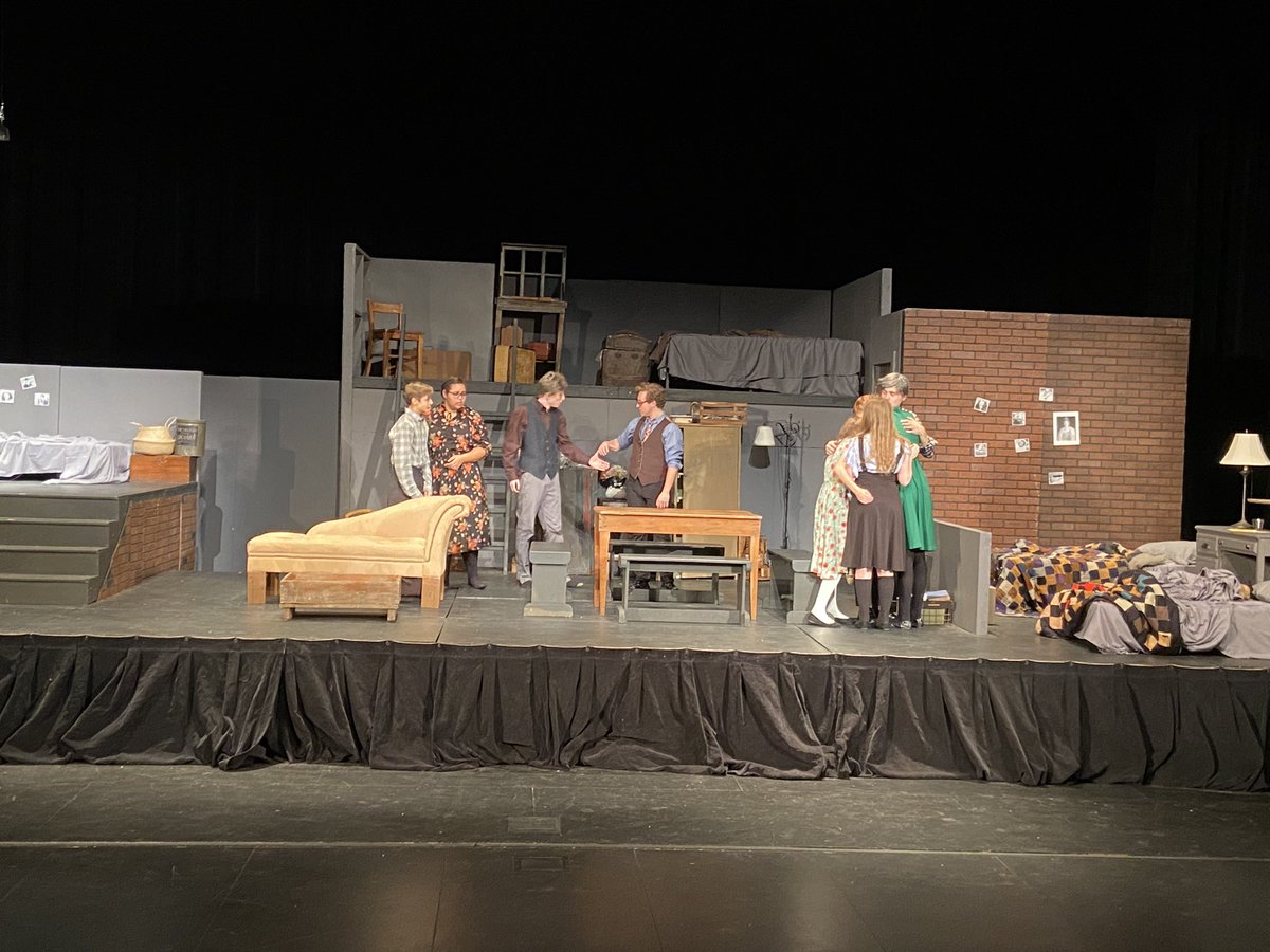 Our production of The Diary of Anne Frank opens tomorrow! Join us Nov 11,12,13 in the HHS auditorium at 7pm.