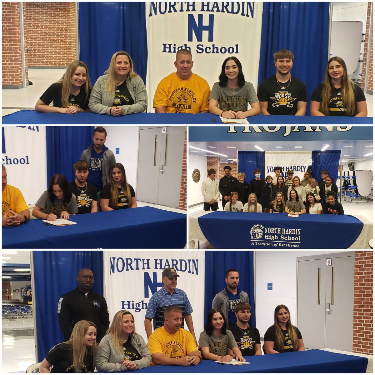 Congratulations to Hailey Coleman on signing with <a href="/NKUNorseWGolf/">NKU Women's Golf 🏌️‍♀️</a> to continue her education. #TroganStrong