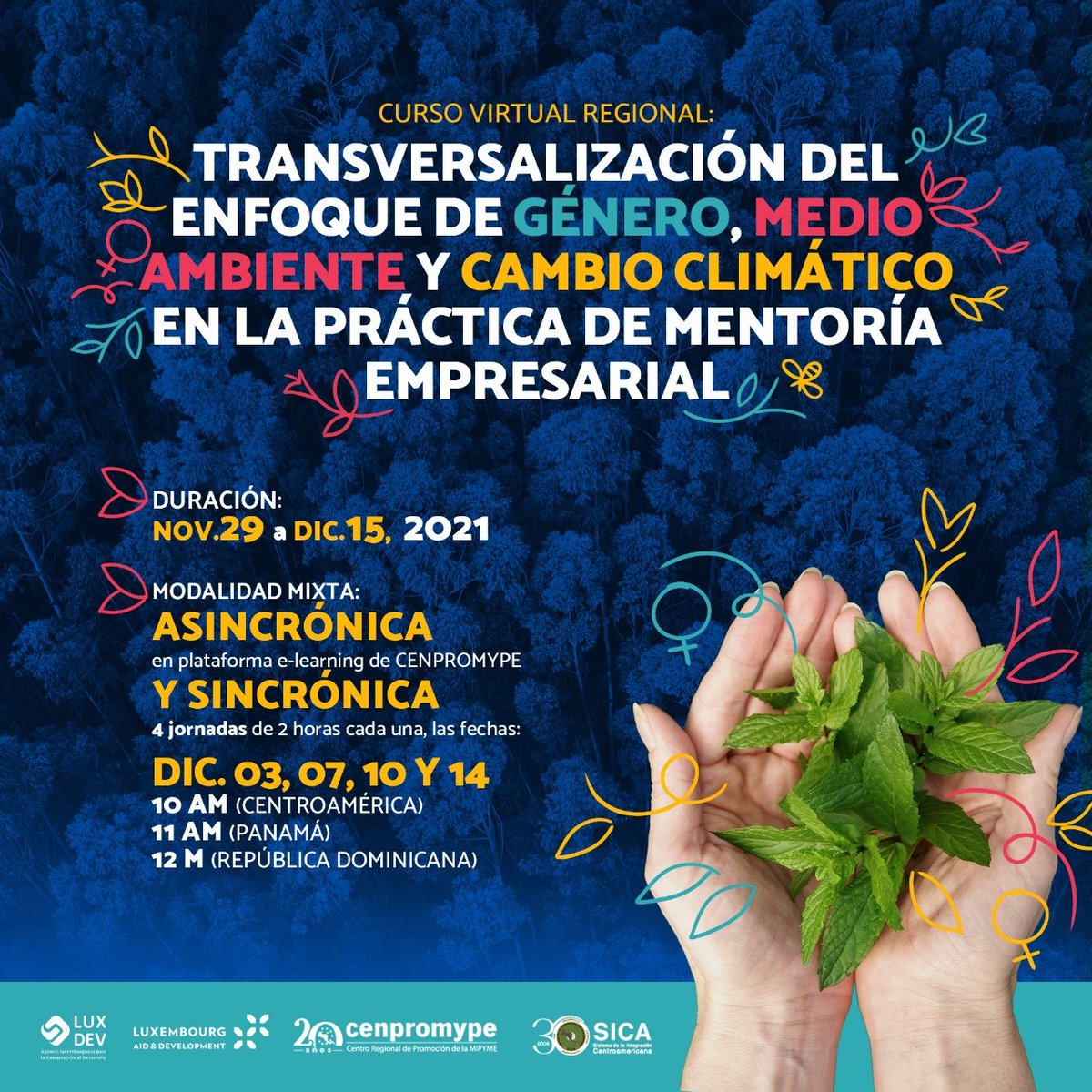 Si ofreces mentoría y asesoría empresarial en la #RegiónSICA, te invitamos a este curso virtual.

🗓️ Último día para postularse: 18 de noviembre.
Consulta más información e inscríbete aquí:
forms.gle/jLiCxCJ4XQGdvx…

<a href="/LUinNICARAGUA/">Embajada de Luxemburgo en Nicaragua</a> #LuxDev #MentoríaEmpresarial