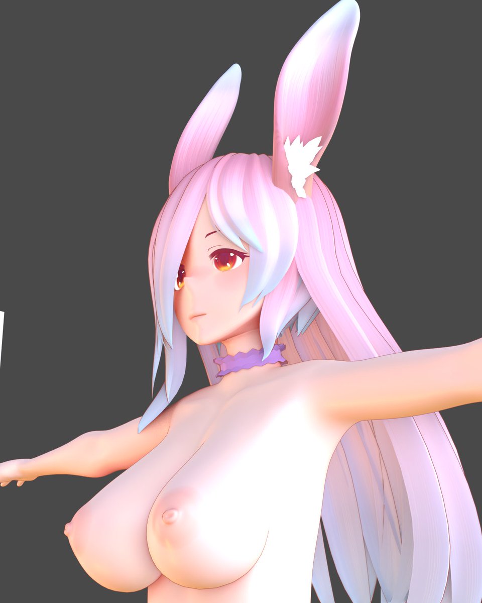 我慢できなくて…作っちゃいました…
巨乳初めて作ったんですが、まあそれっぽくなったからよいのではないかと 