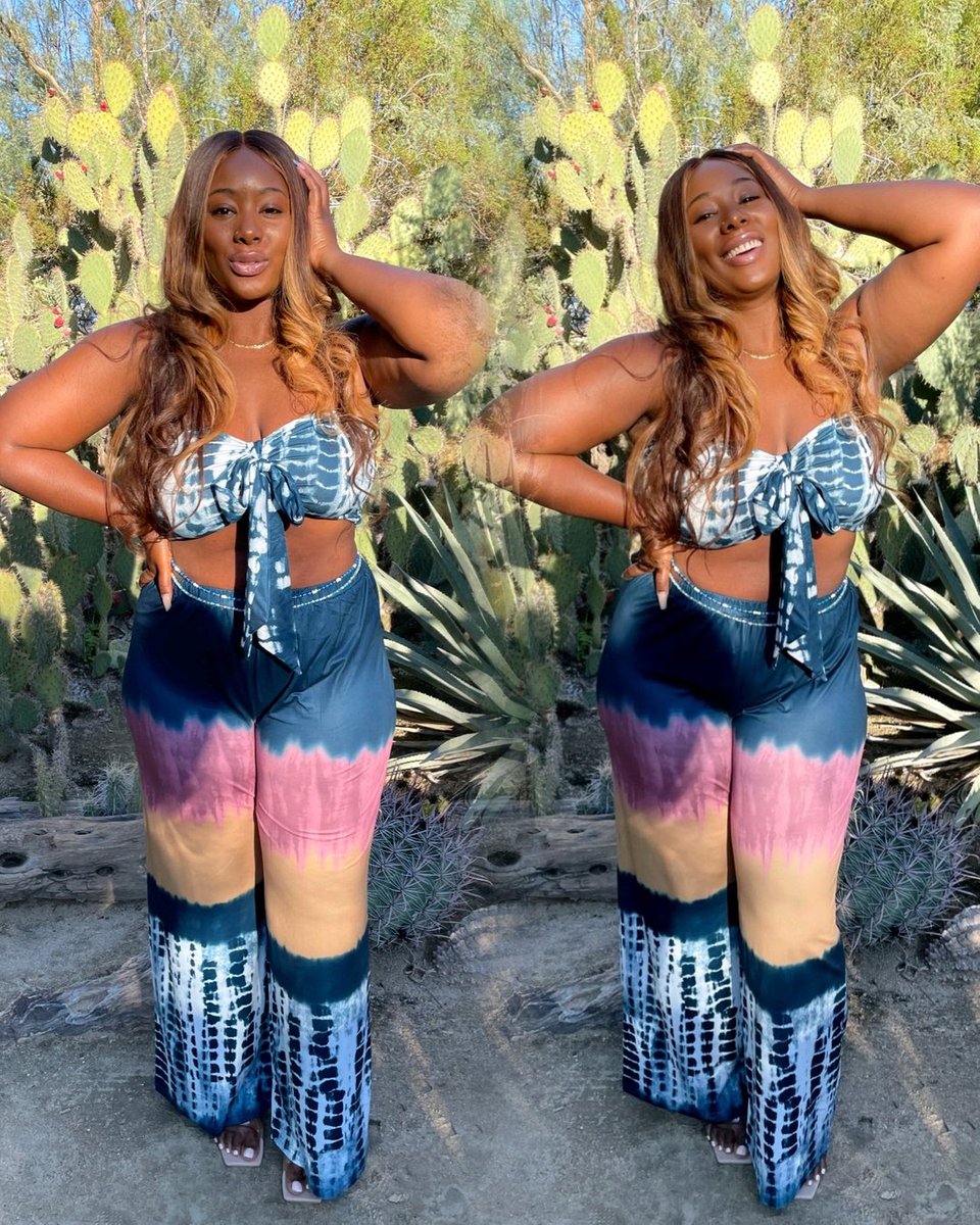 DPassionista's tweet photo. Oooo! Aahhh! Is all you’ll hear &amp; feel when rocking the Palm Springs set ! This set is chic &amp; comfort personified &amp; drops FriYAY 🧡 https://t.co/NDdahhykQM