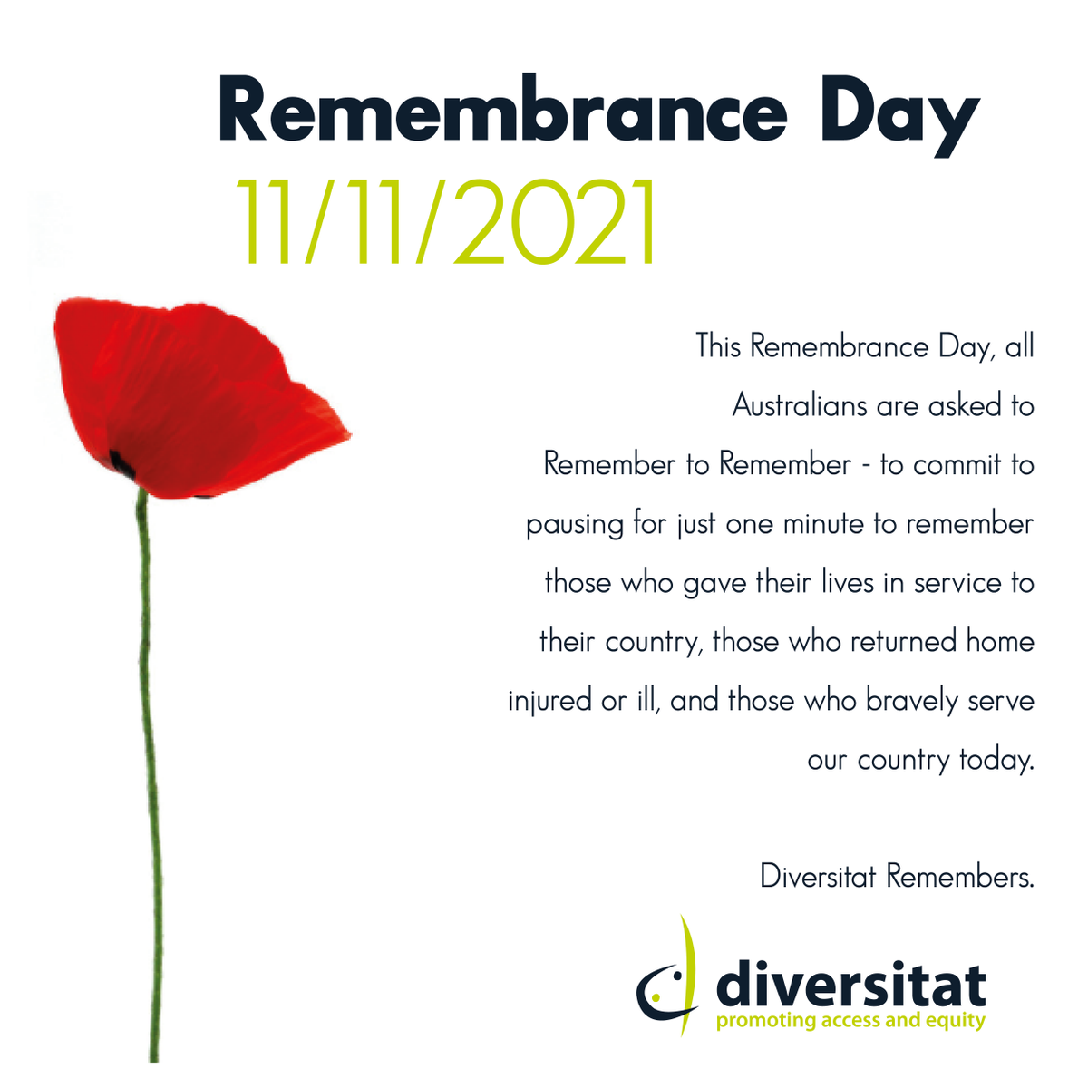 Diversitat Remembers.