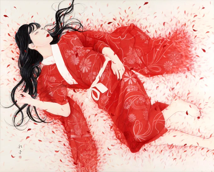 童画展大作
年に一度100号近くの作品を描ける環境に感謝です🙏 