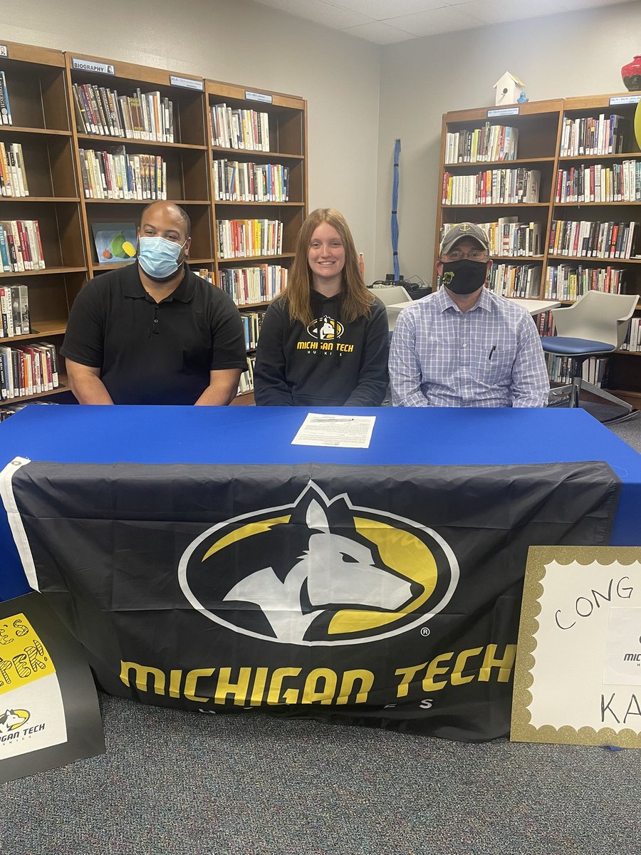 Congrats to Katie Jude in signing with Michigan Tech. It was a great afternoon celebrating this fantastic soccer player and an even better person!