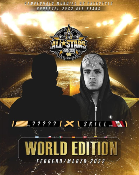 rimasygallos's tweet photo. 🔥🔥#Skill es el primer confirmado para la #GodLevel 2 vs. 2 🔥🔥
Aún no se sabe quién será la dupla con la que el peruano 🇵🇪🇵🇪 batallara en el evento que se realizará entre febrero y marzo del próximo año. #GodLevel2vs2
¿Quién crees que acompañará al 10 de la #FMSPeru? https://t.co/S6zPrXtsI3