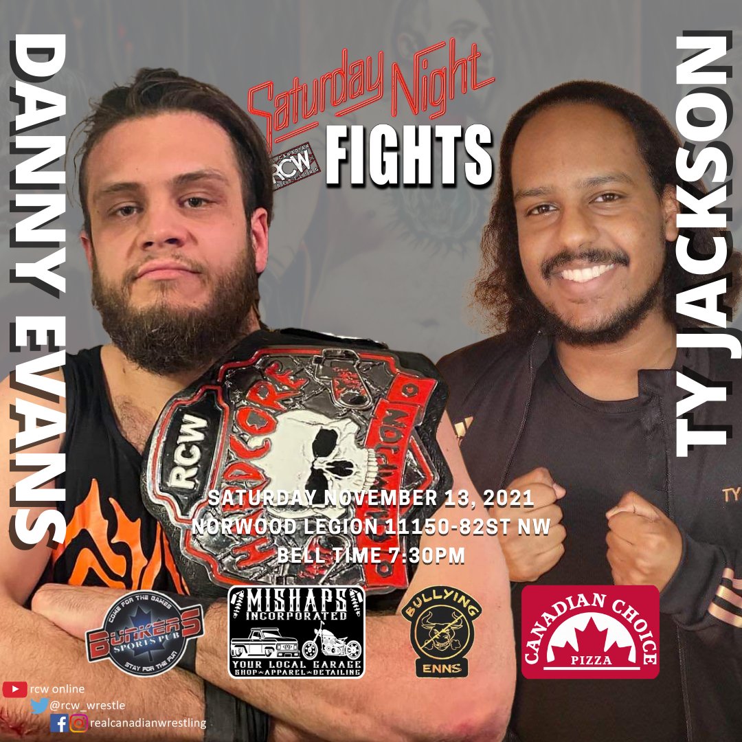 rcw_wrestle's tweet photo. Saturday Night in Edmonton is shaping up to be one amazing night:
@GodsGiftMRB vs Dean Richtor, 
@TopTalentHM vs @CanadianGooseKS, 
@_Dangerous1_ vs @TYJacksonRYLTY 
@BeratGoraniKS vs @ChrisPerish 
Tickets on sale now thru etransfer: rcwtickets@yahoo.com https://t.co/ytutkIXoyv