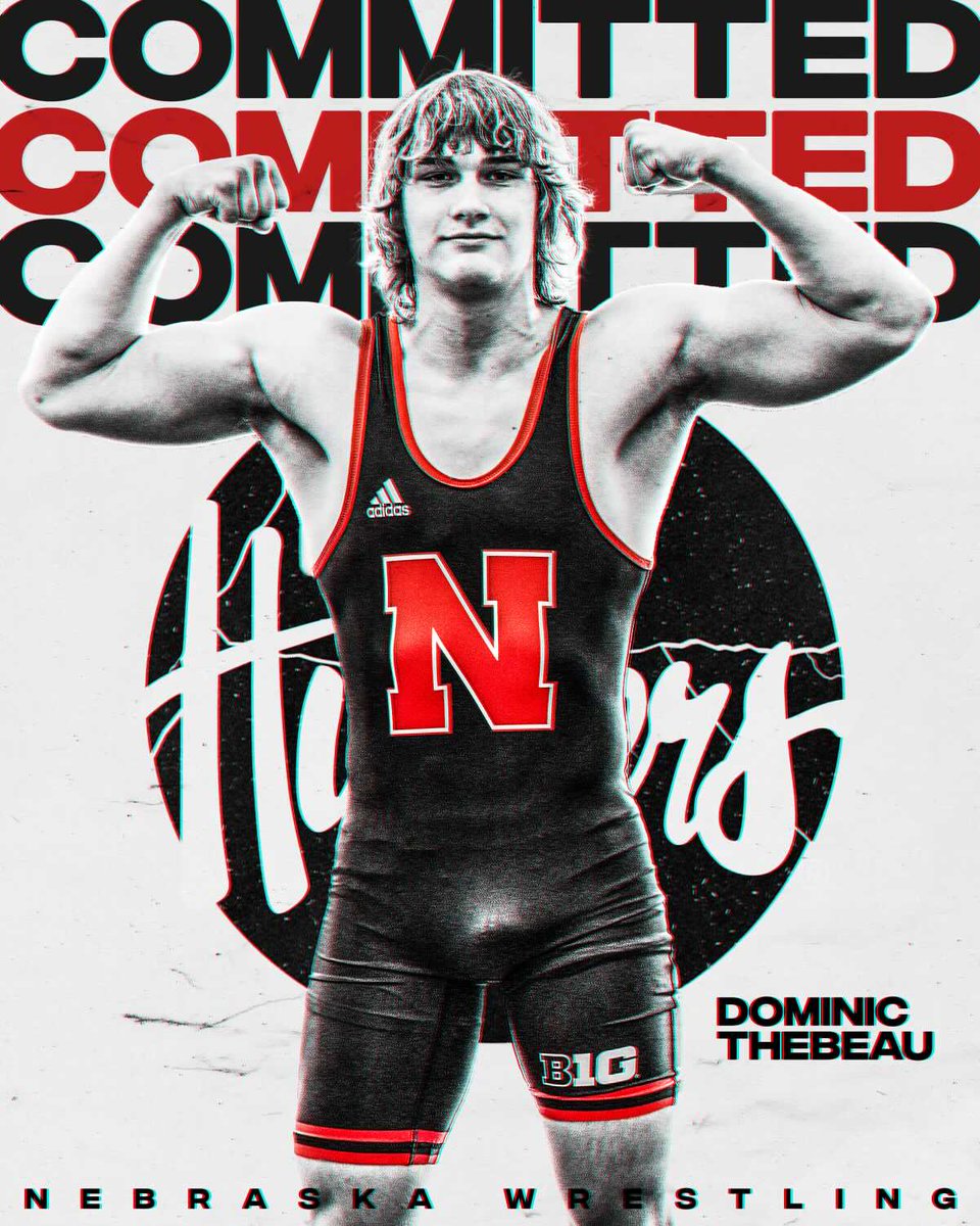 Dominic Thebeau will join his brother Adam at the University of Nebraska in 2023.