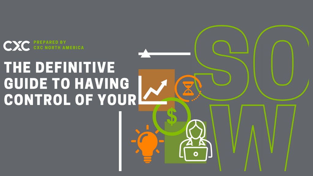 CXCGlobal's tweet photo. https://t.co/peBfrmhf7c
We’ve done a deep dive into SOW engagements, including:
•How to build #SOWcontracts.
•The key elements
•Advantages of an #SOWengagement.
•Common pitfalls
•Using data to understand current state
Check it out here
#statementofwork #fixedcontracts https://t.co/kkoRt4nf5l