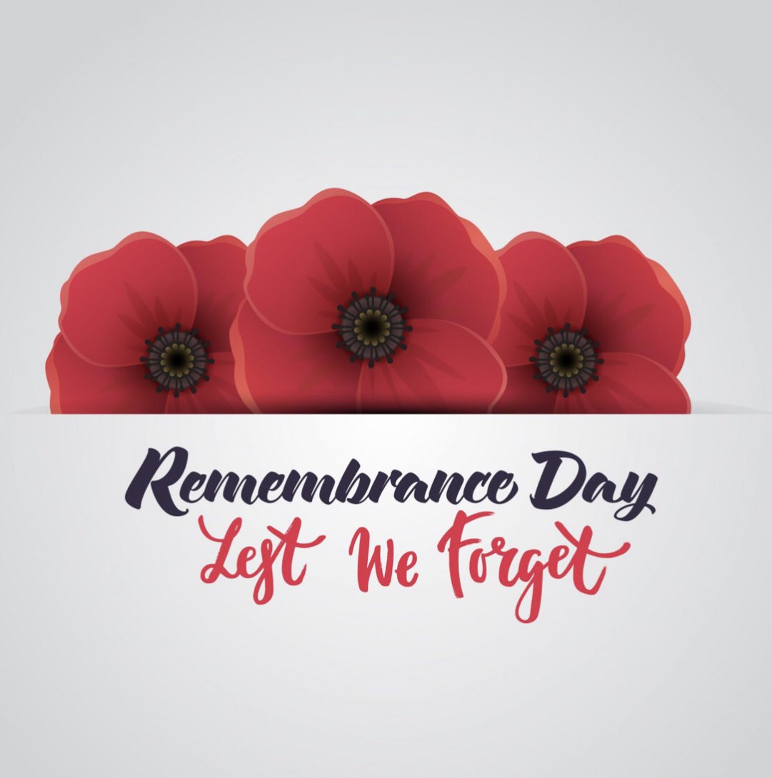 "They shall grow not old, as we that are left grow old;
Age shall not weary them, nor the years condemn.
At the going down of the sun and in the morning
We will remember them"
Lest we forget
#RemembranceDay2021  #WeRememberThem  #RemembranceDay  #Lestweforget