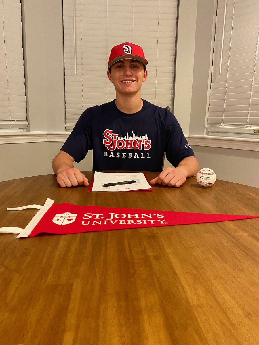 Looch568's tweet photo. Officially a Johnnie! @BaseballUCT @BaseballU @ATP_Community https://t.co/rZH697KotG