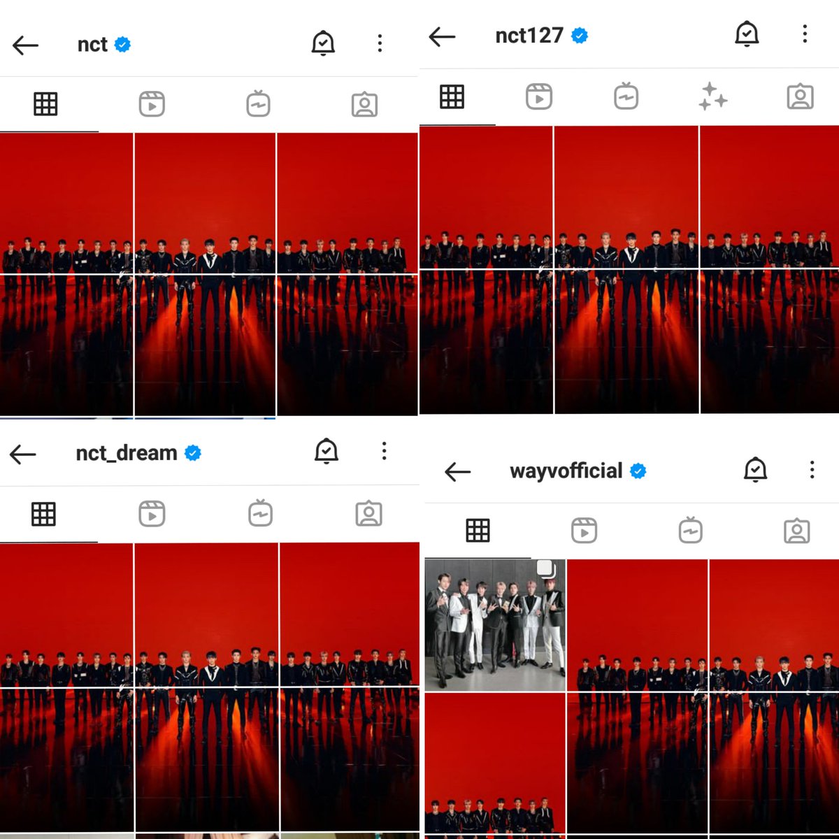 imnamwbubu's tweet photo. เออไอจี nct nct127 nct dream รูปเรียงกันหมดแล้วจริงวะ เหลือ wayv ถ้าวี่มาอีกช่องก็ปิดจ๊อบเตรียมสู่ 2021 ได้เลย ตื่นเต้นวุ้ยยยย https://t.co/BA28WBSims