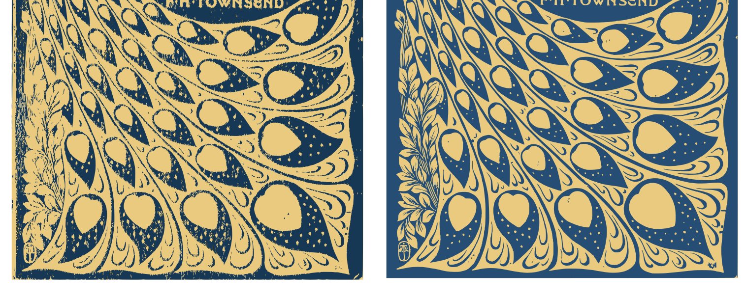 4 pic. Having clean vectors is a fundamental part of so many digital fabrication techniques, and I've worked out a way to get much cleaner ones from bitmaps (pixels) using @inkscape with a little alteration to my workflow. Would anyone be keen on a write up as to how? Results below. https://t.co/G0FtrueIP3