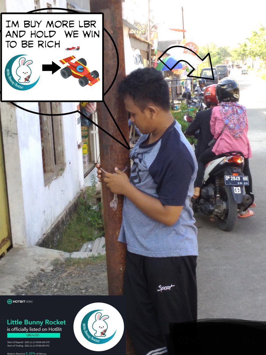 Fatur98Muh's tweet photo. Im Buying more LBR and Holdd we win To Be Rich so i can get that girl 🤑🤩
@L_bunnyrocket #LBRmemeoff #LBR 
@1goonrich @cz_binance @ZachBoychuk https://t.co/iVQzJRMmOK