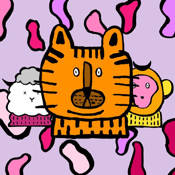 ArtBridge_io's tweet photo. Love the colour and jelly bean background on Mint #237!!! #NFT #NFTcommunity #newart https://t.co/HH7g1CLQDx https://t.co/7PoPP77dF5