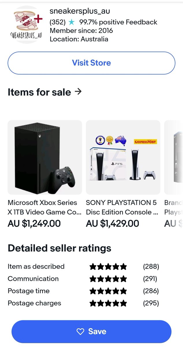 Spedro83's tweet photo. @AustraliaPs5 spoke to a scalper on eBay.... 

Me: Hey mate, notice your Xbox and PS5 prices are double RRP, bit steep wouldn't you say?

Scalp: "What is the intend of your message?"

Me: Just interested in buying a console https://t.co/xzVEHKQ8mK