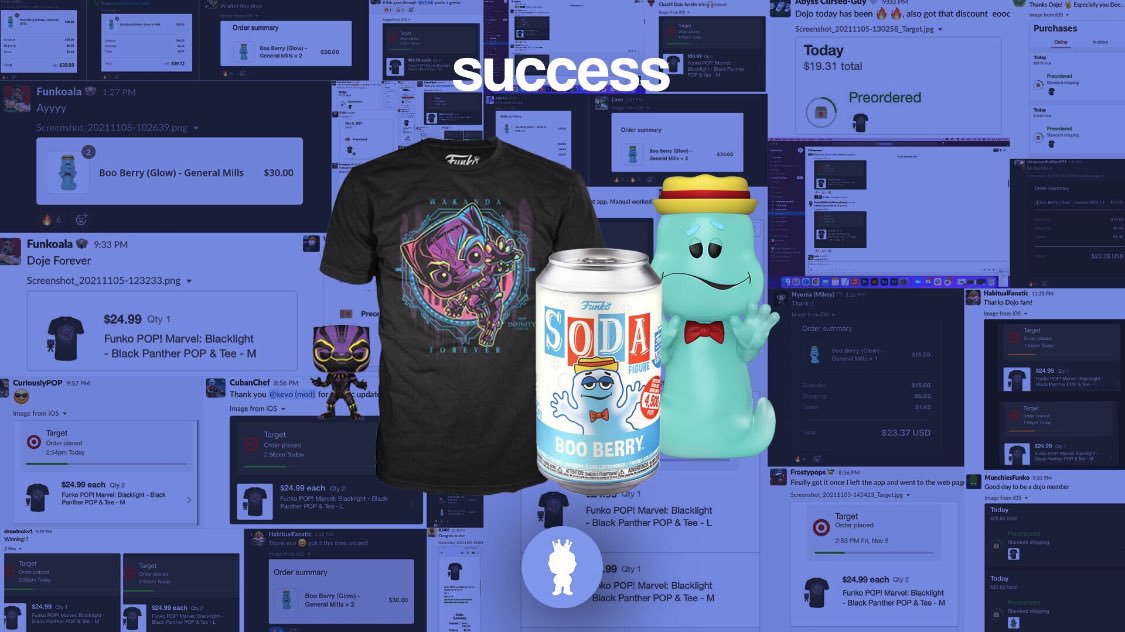 Never too late to post success🥳

👻🫐 &amp; ⚫️🐆 restocks secured by dojo members!

Are you still missing either of these?

#funkodojosuccess #funkodojo