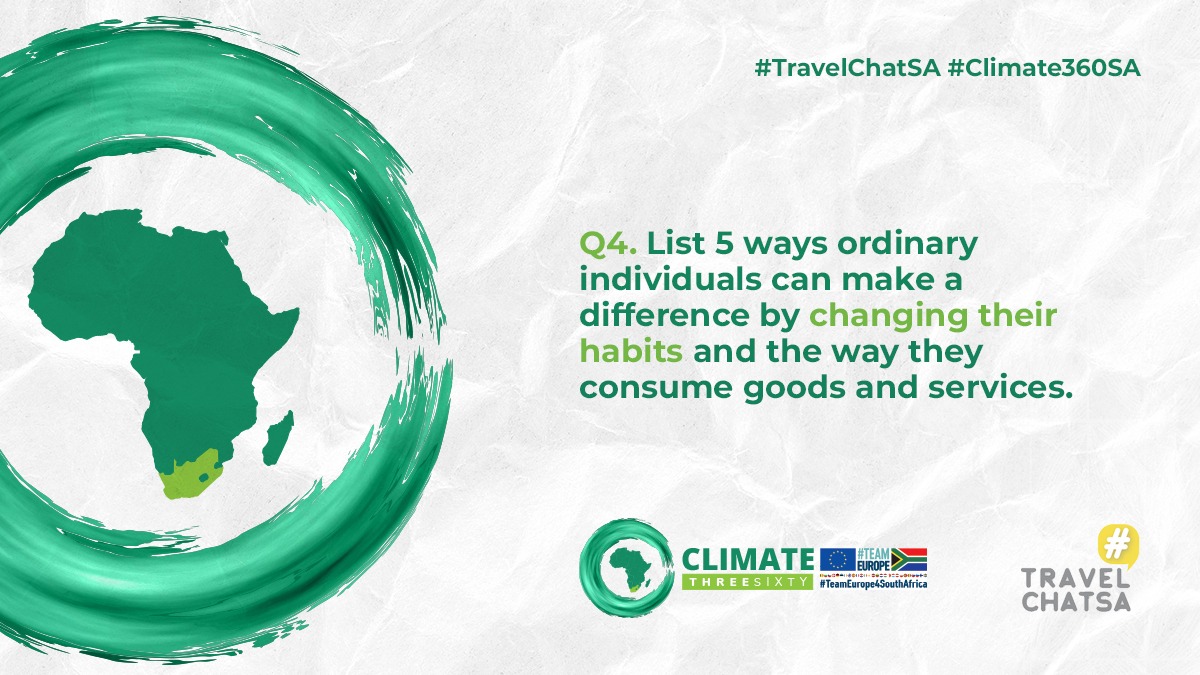 TravelChatSA's tweet photo. If you missed the #TravelChatSA last night, you can still share your comments on the questions below. We'd love to hear your thoughts... 

Please join in! 🌿

#Climate360SA
https://t.co/EGHBJHwwW0 https://t.co/97jCEFvGb8