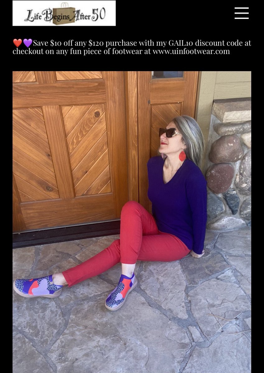 New blog post up!
LifeBeginsafter50.shop/blog #womensshoes