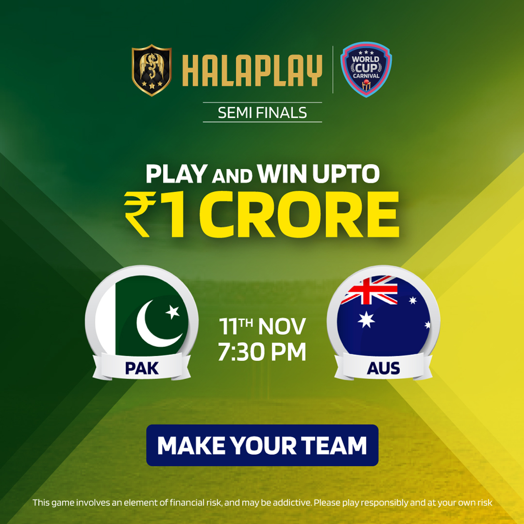 Another power play awaiting !! 😎💪
Make your teams and join the game 😬
▶️bit.ly/welcomeHP

#Halaplay #Fantasycricket #Playtowin