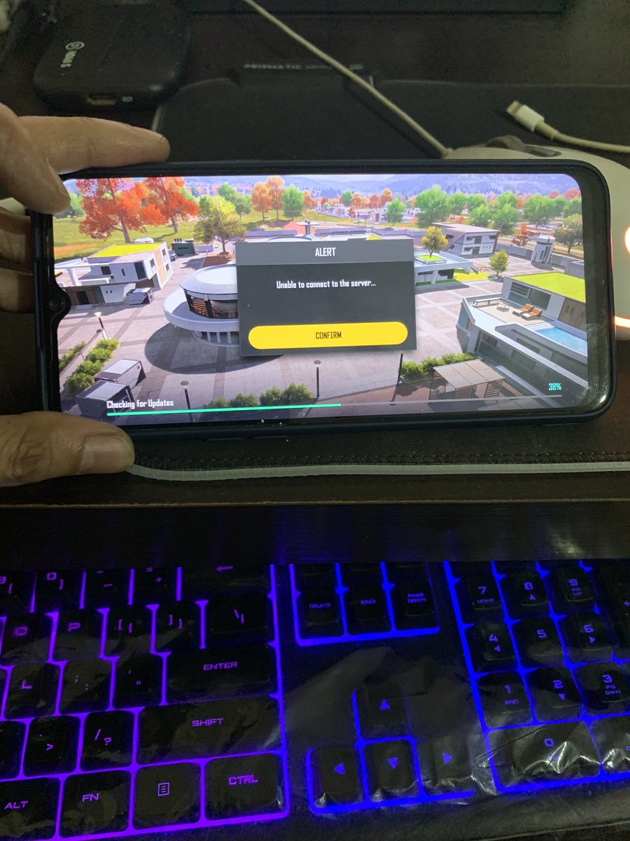 BawalGaming's tweet photo. Unable to connect the server 🥺
Mood off 😒 @PUBG_NEWSTATE @PUBGEsports 

PUBG: NEW STATE LIVE WITH BAWAL | LET'S PLAY TOGETHER 11-11-2021 https://t.co/hFhHzsz3Lo 

#PUBGMOBILE #PUBGNEWSTATEINDIA #PUBGNEWSTATE  #GamingNews #pubg_newstate #PUBGNS #BAWALGAMING @BawalGaming https://t.co/O7rRmTEO9p