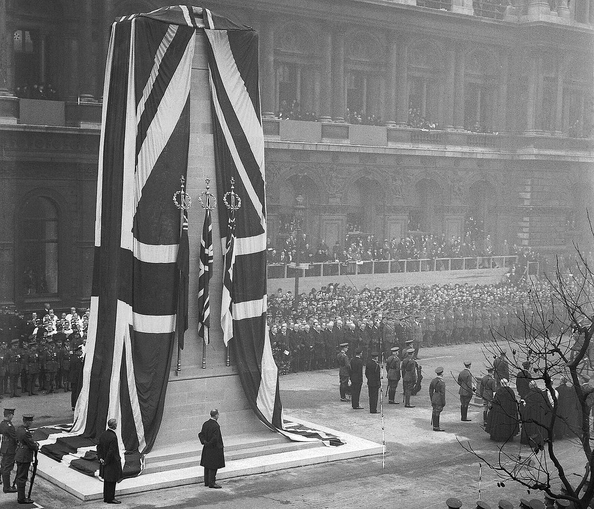 rgpoulussen's tweet photo. #OTD in 1920. The unveiling of the Cenotaph (and the funeral of the unknown warrior). #HISTORY https://t.co/HMMOX9ZoSi