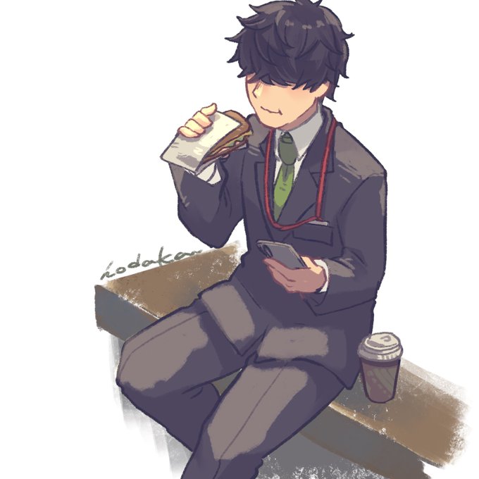 ご飯食べてるのtwitterイラスト検索結果 古い順